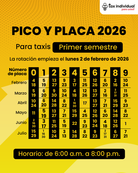 Taxis-Pico-y-Placa